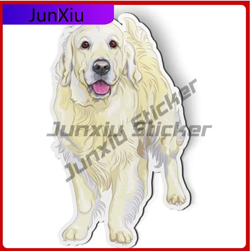 

Golden Retriever for Locker Vintage Car Laptop Camper Van Walls Camper Van Boat Truck Decoration Cool Vintage Trendy Funny