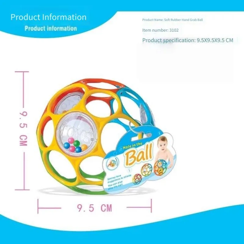 Bebê agarrando bola anéis de dentição do bebê brinquedos de educação precoce para desenvolvimento sensorial infantil desenvolvimento brinquedos táteis das crianças