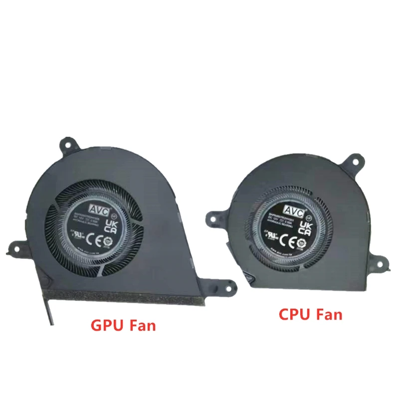 Brand Original New Laptop CPU GPU Cooling fans For ASUS Zenbook Pro 14 2022 UX8402Z UX8402ZA UX8402ZE