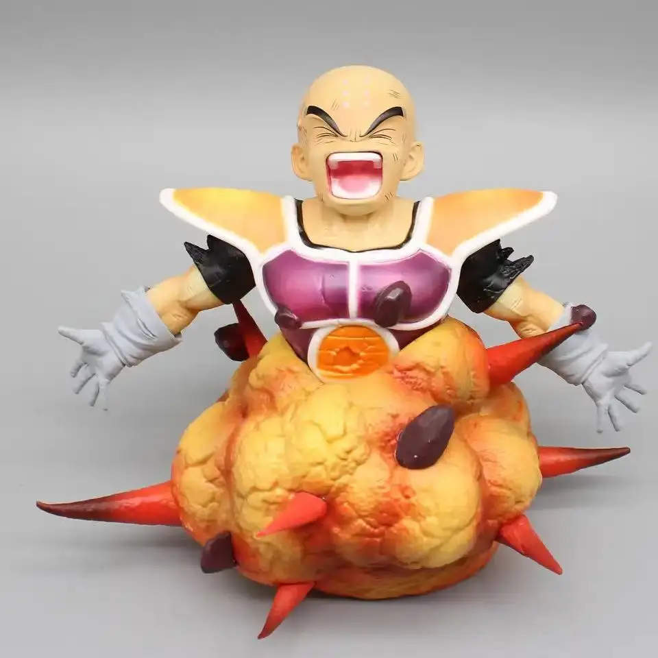 Anime Dragon Ball Figur Kindheit Explosion Krillin Statue Leuchtende Modell Spielzeug Puppe Sammlung Dekoration Statue Ornament Geschenk