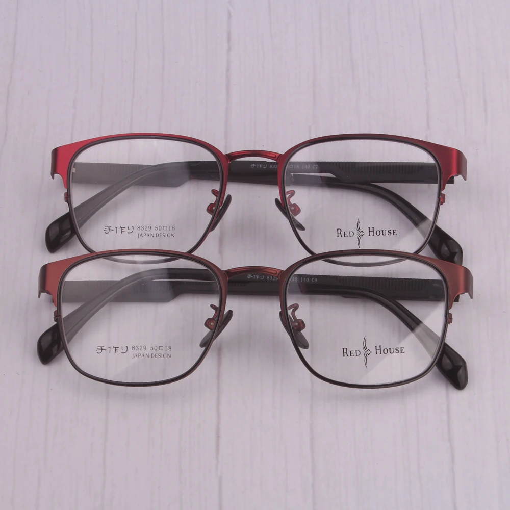 Vintage glasses women optical Frame square red Computer clear lens De Grau Femininos quadros lunette de vue femme lentes opticos