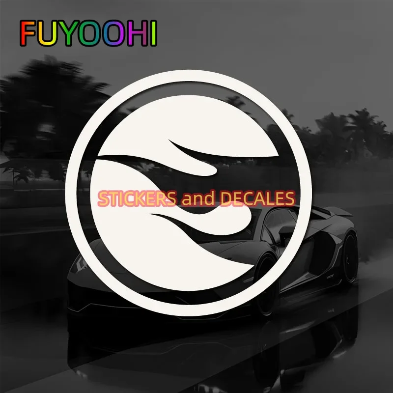 

FUYOOHI Play Stickers Treasure Hunt HOTWHEELZ CAR STICKER for Truck Bike Scooter Motorbike