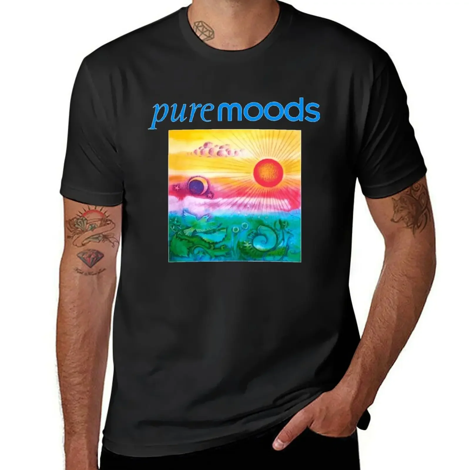 Pure-Moods-(Pure-90's-Nostalgia-Moods)-Classic T-Shirt customs vintage clothes sweat anime shirts men