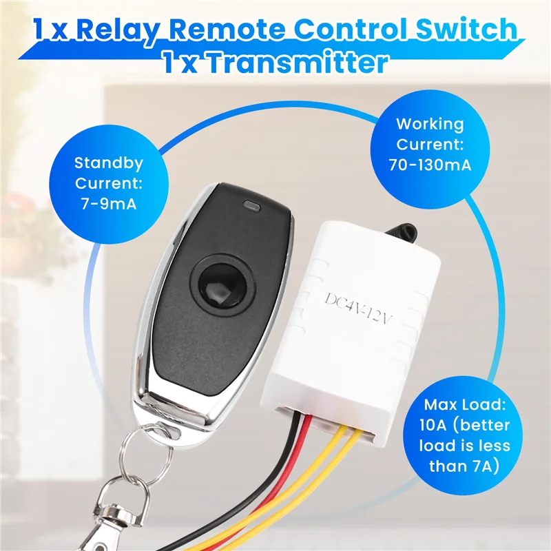 ABJO-DC4V-12V Wirel…