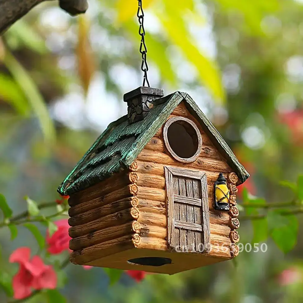 Stable Moisture-proof BIRD House Nest Parrot ตกแต่งสวนฤดูหนาวสุขาภิบาล