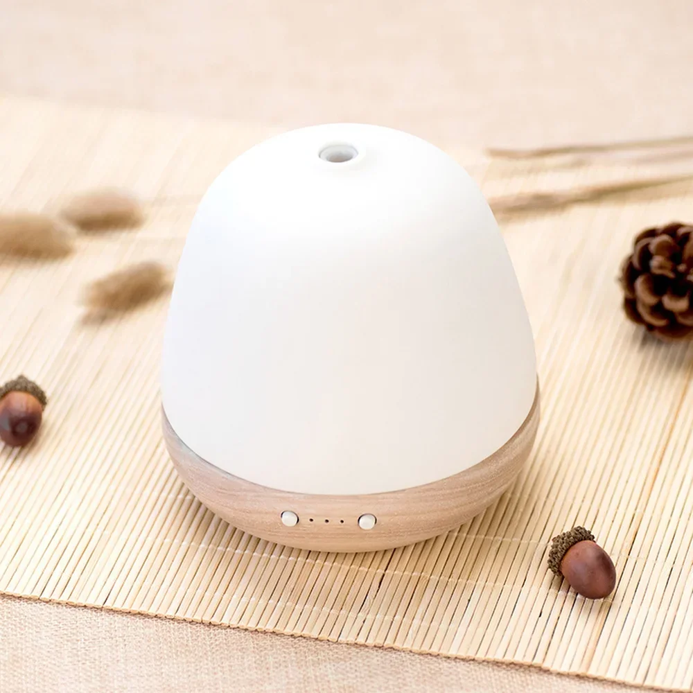 Oil Diffuser Handmade Ceramic Portable Essential Beech And Portcelain Ultrasonic Aromatherapy Humidifier Air Freshener for Home