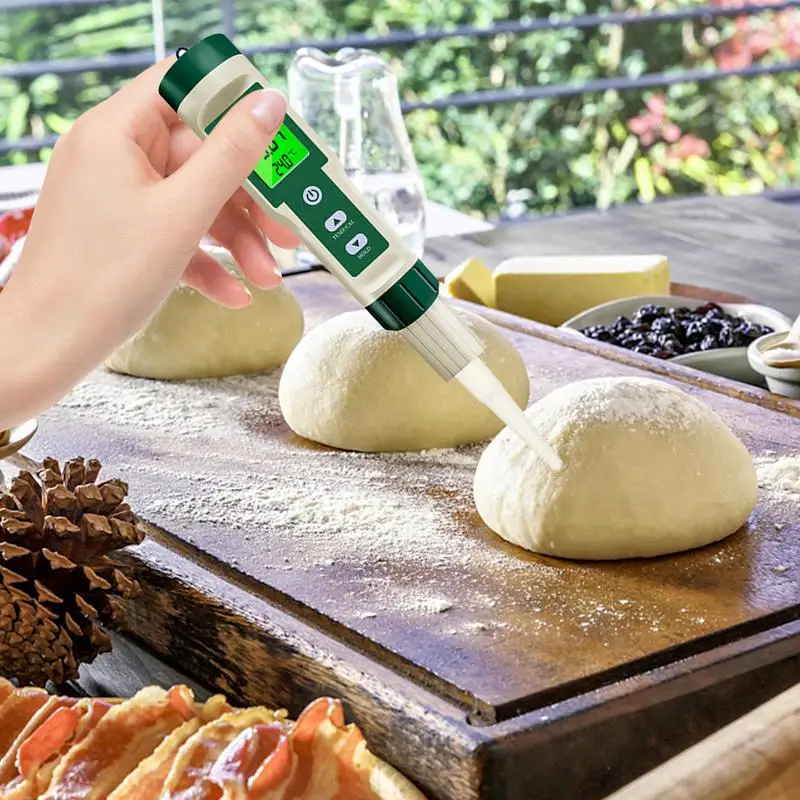 PH Meter For Canning Waterproof Digital PH Tester High Accuracy Sensor Probe Automatic Temperature Compensation PH Balance Test
