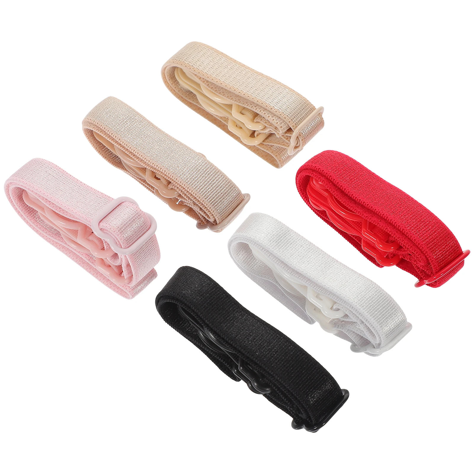 6Pcs Anti Slip Bra Strap Holder Lingerie Buckle Adjustable Non Slip Bra Clip For Underwear Accessories Connector