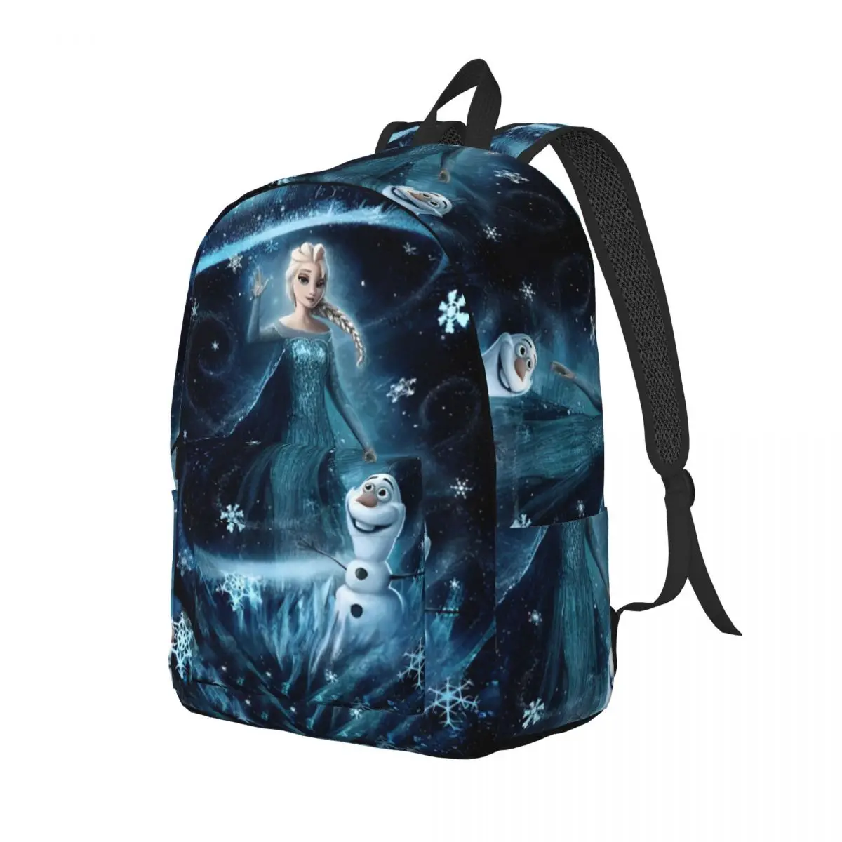 Frozen 2 Elsa Sophia Cartoon Backpack 2024 New Princess Series Travel Backpacks Men Modern School Bags Colorful Big Rucksack