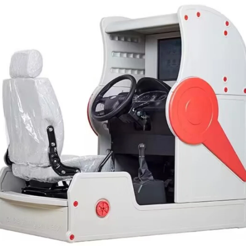 Automotive training equipment single screen standard driving simulator educational equipment for driving school