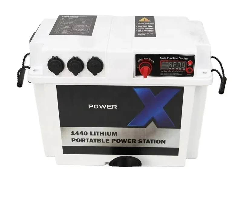 

12V Solar Power Camping 280ah Prismatic Cell Empty Led Heavy Du ty Battery Box