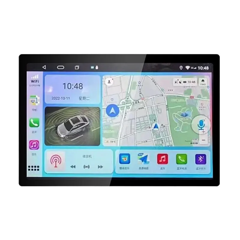 

13 inch 360 panoramic car image all-in-one machine vehicle intelligent suspension central control large screen navigation
