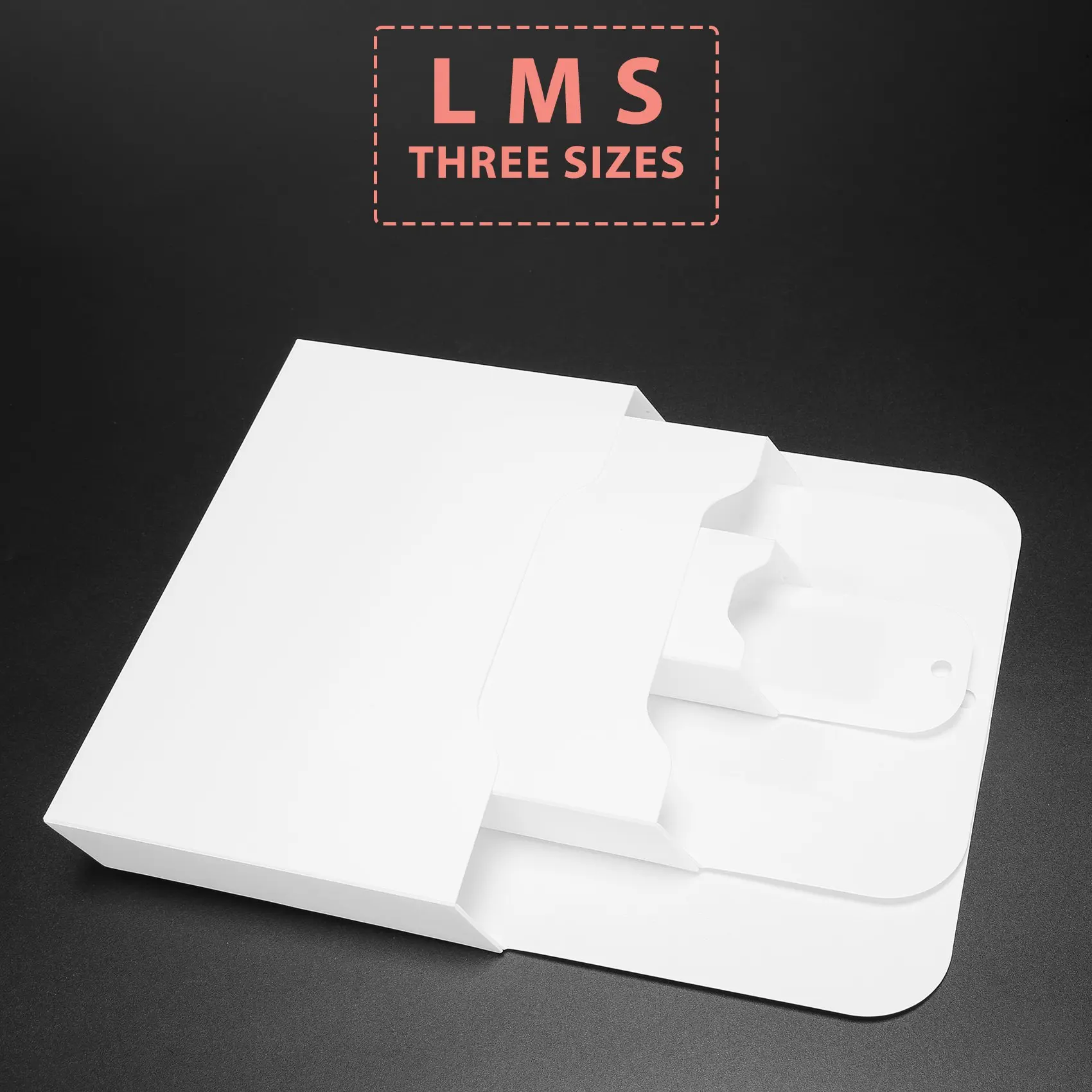 Magnetic File Holder, Size Refrigerator Storage Pocket for Whiteboard, Office, Refrigerator, Locker (L, M and )