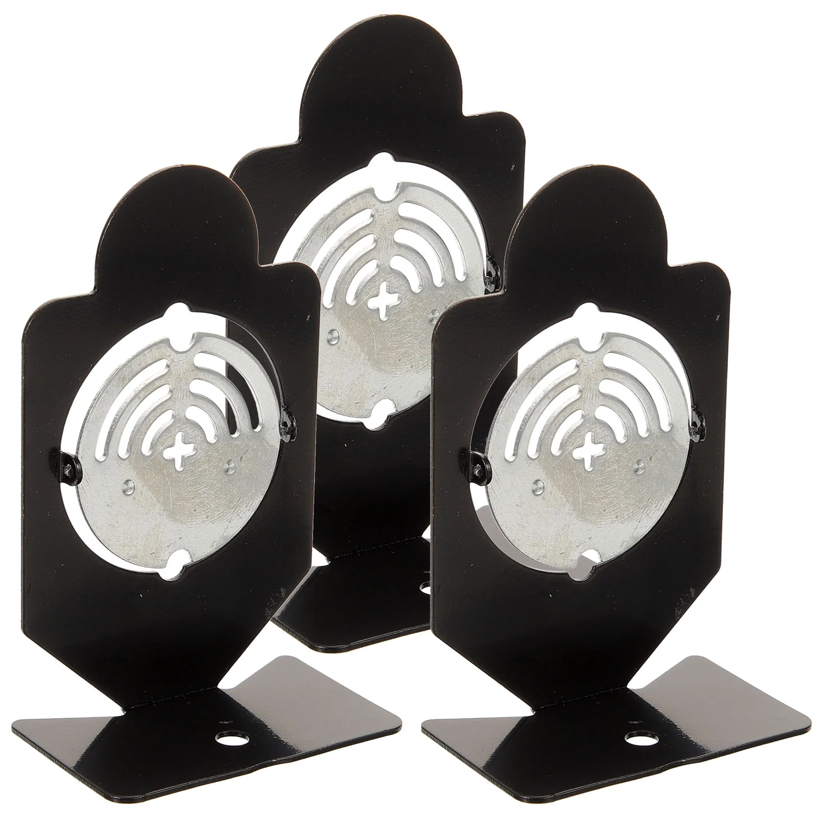 3 Pcs Metal Rotatable Target Children's Toy Soft Training Gong Kids Tools Accuracy Exercise