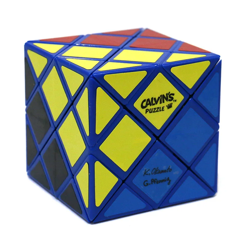 Calvin's Puzzle Cube Lattice Magic Cube Advanced Dinosaur Corner Alien Cube Lattice Cube Puzzle Skew Cube Funny Toys for Kids