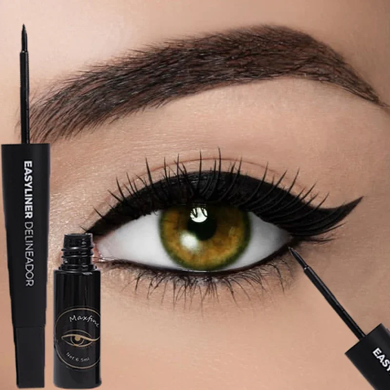 Ultra Thin Matte Liquid Eyeliner Pen Fast-drying Waterproof Anti-sweat Lasting Black Brown Eyes Liner Pencil Eye Makeup Cosmetic