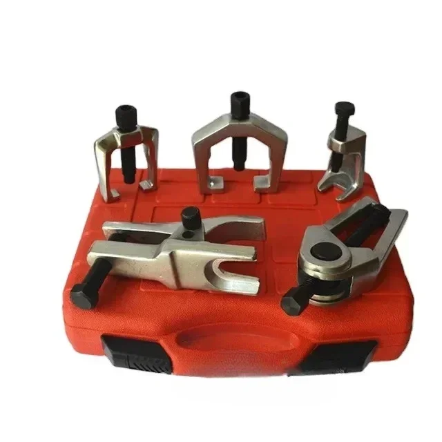 

6PCS Front End Service Tool Kit Ball Joint Separator Pitman Arm Tie Rod Puller, Ball Joint Separator Tie Rod Remover Tool