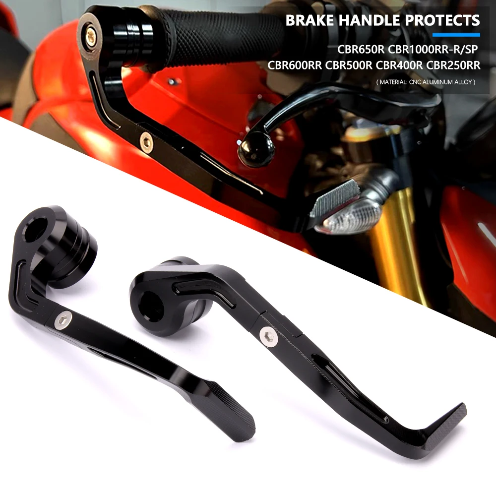 

Handlebar Brake Clutch Levers Protector For HONDA CBR650R CBR1000RR/R CBR500R CBR400R CBR250RR NEW Aluminum Motorcycle 7/8" 22mm