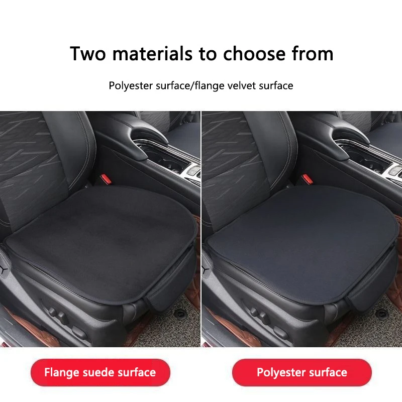 Car Polyester Seat Cover Cushion For Chevrolet Cruze Aveo Orlando Ravon R4 Winter Warm Seat Protection Pad Interior Accessories