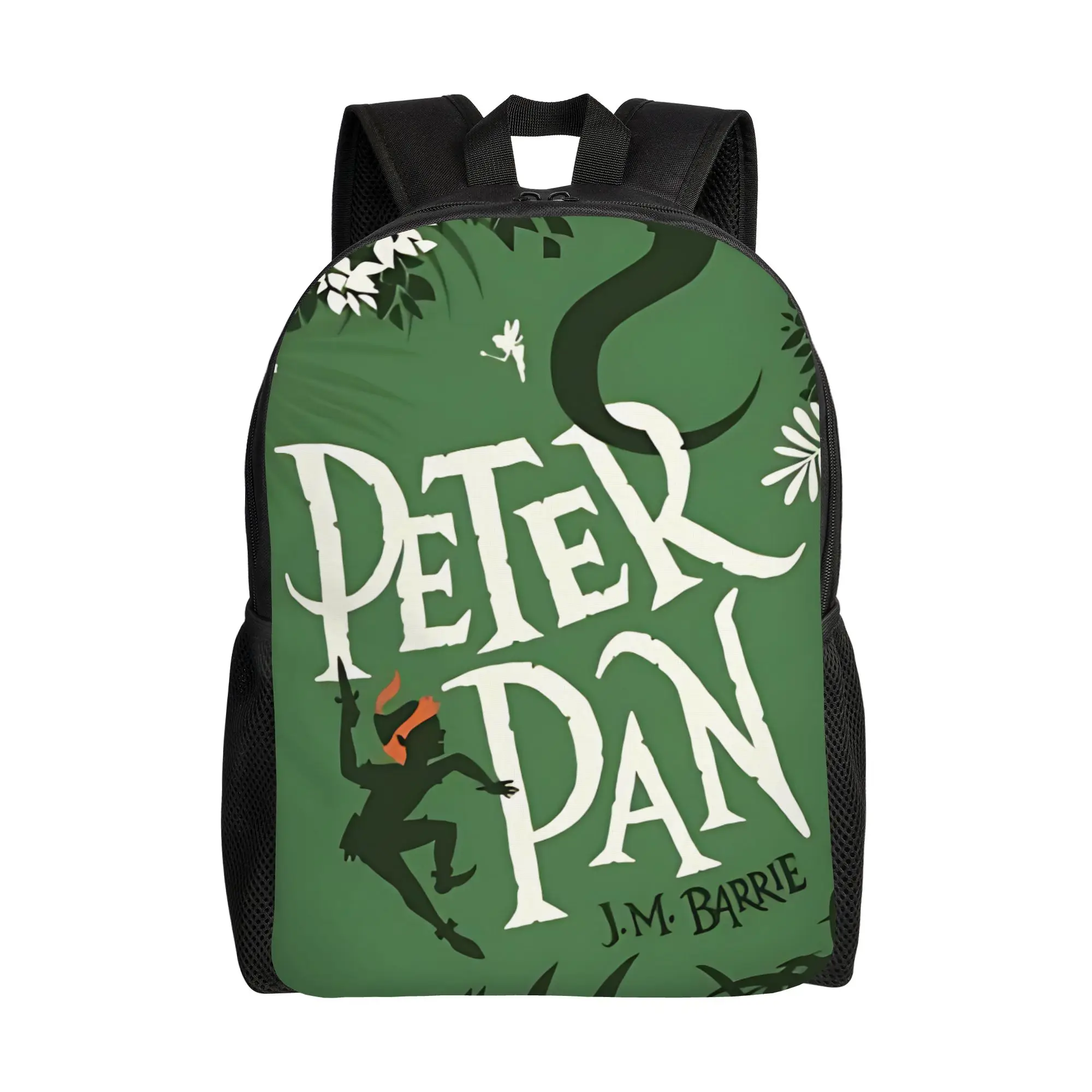 

1Piece Thinking of a Happy Thought New School Year Knapsack Peter Pan Couple Backpack