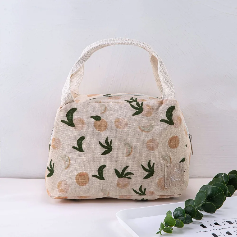 Cute Fruit Insulated Thermal Bag Storage Bag Reusable Lunch Bag Leakproof Lunch Container Insulated Lunch Box Kid Student Gifts