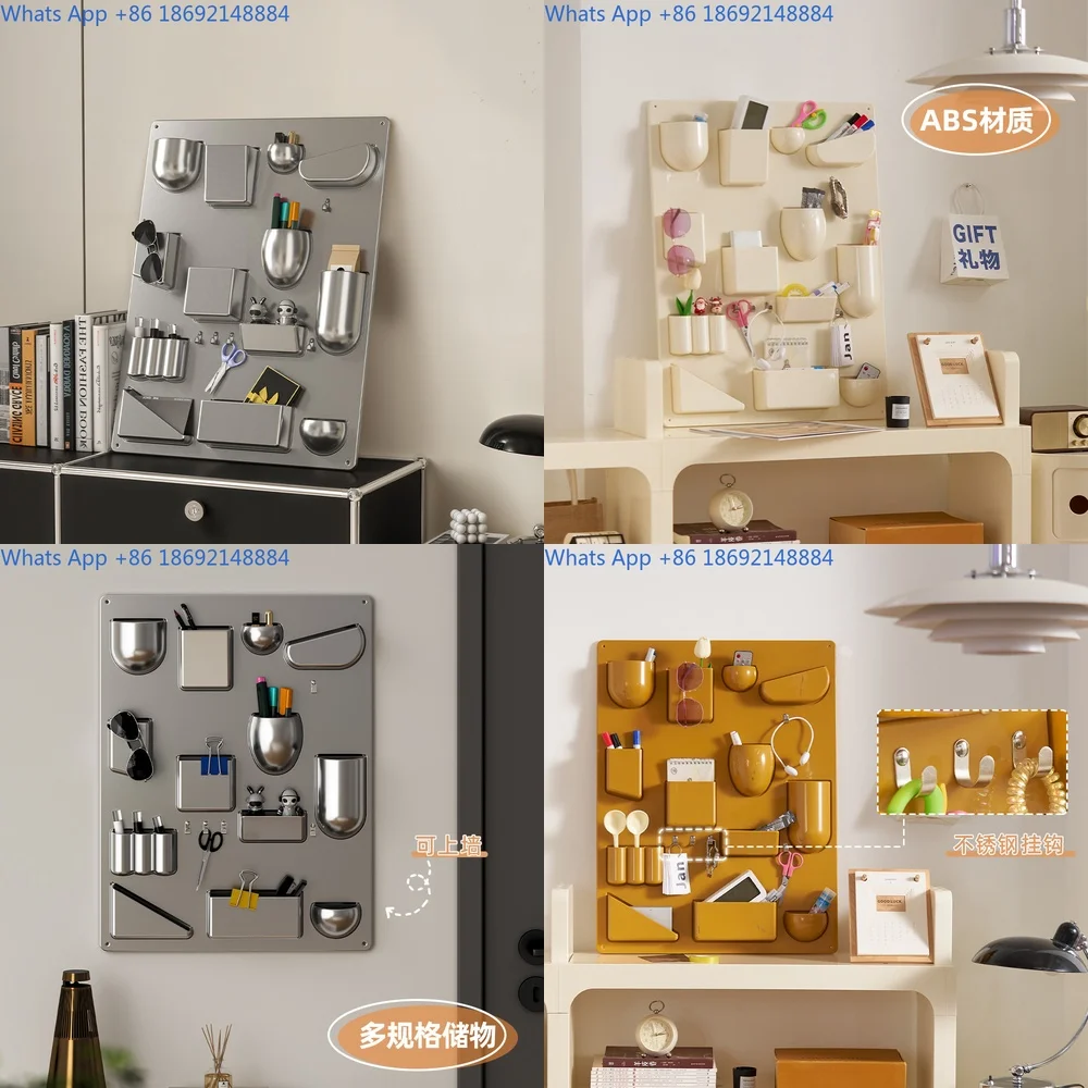 

Cream style creative wall shelf ins entrance storage shelf desktop decoration shelf props