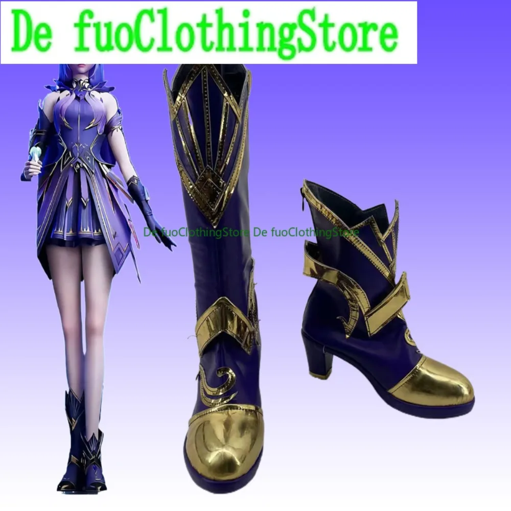 

DefuoClothing Sheng Caier Обувь для косплея Аниме Конвентные ботинки Аниме Игры Ролевая обувь и ботинки Хэллоуин Вечеринка
