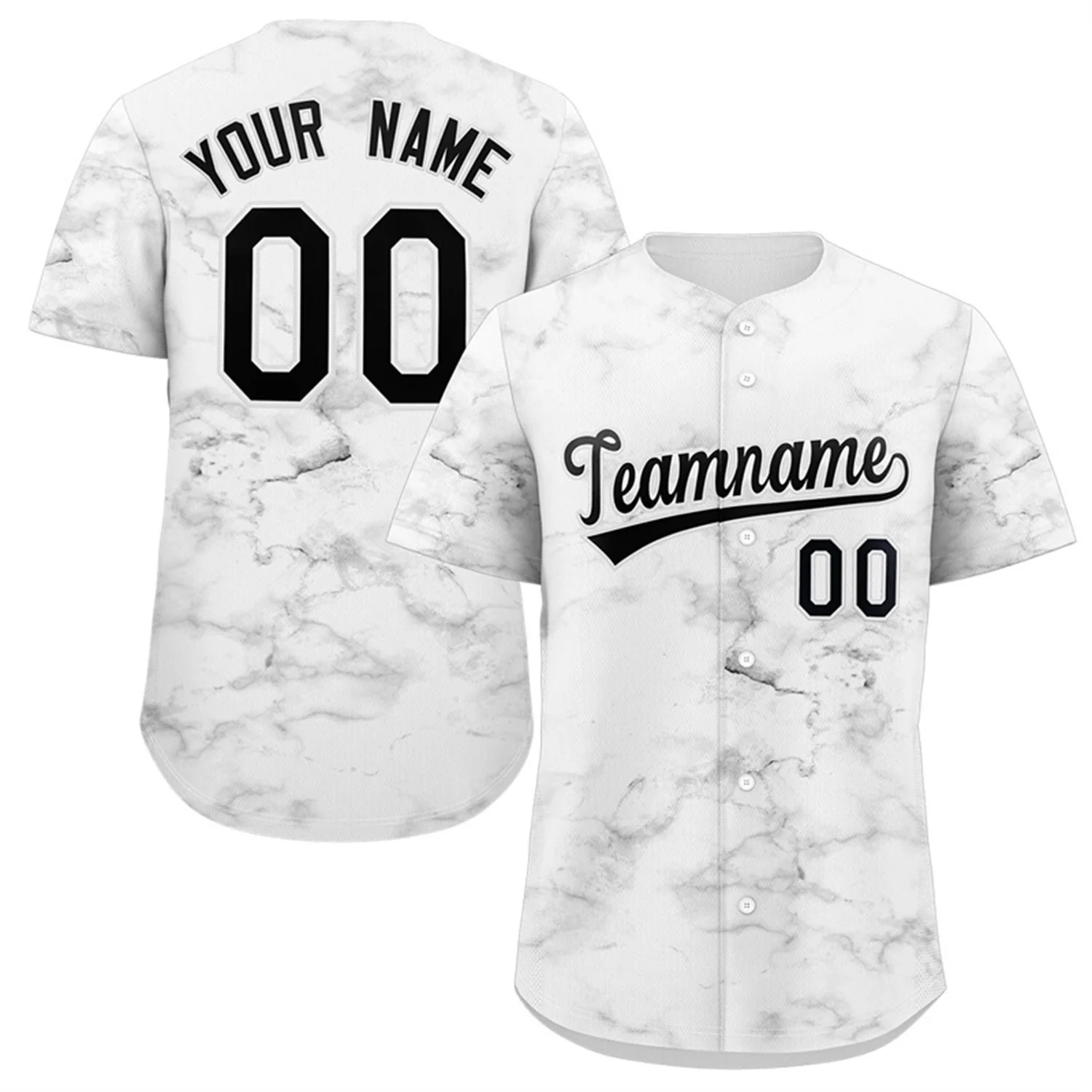 Picture 7: Personalized Custom Baseball Jerseys Beach Style Printed Personalized Name/Number/Logo Training Game/Party Team Uniform For Men