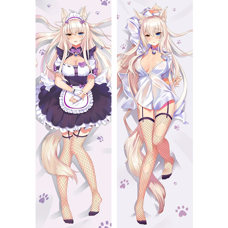 

Новый дизайн игры Nekopara Кокосовая дакимакура, подушка с рисунком, искусственная подушка, Обложка, коллекционные подарки