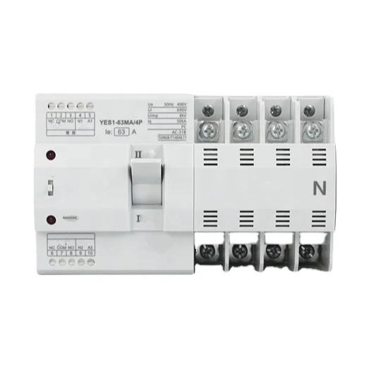 Ai Power Dual Power Control Panel ATS Box 63A/100A/160A/200A Automatic Transfer Switch for Generator
