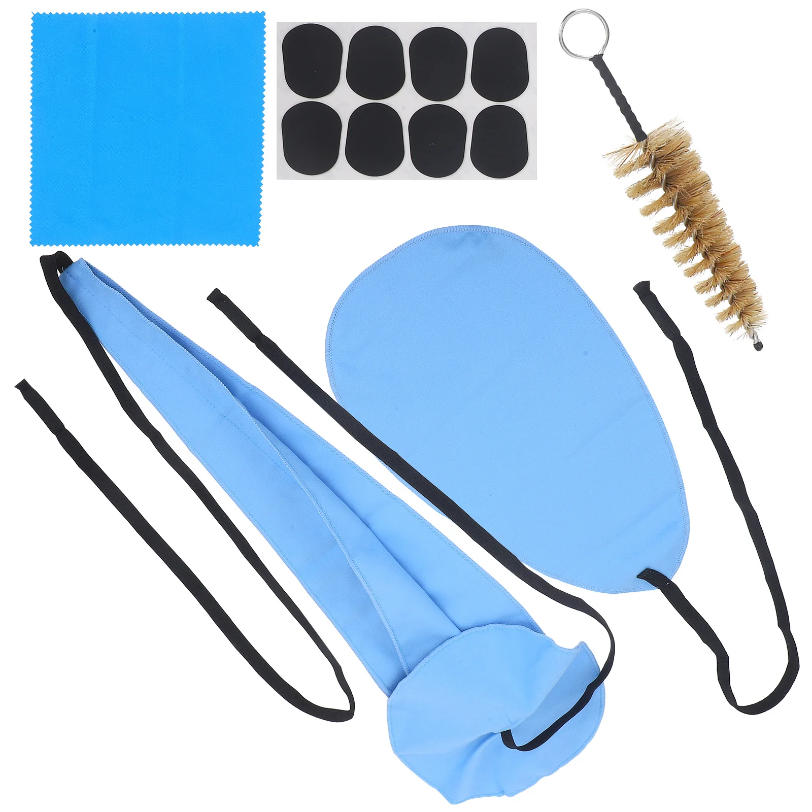 

1Set Saxophone Cleaning Tool Set Durable Instrument Maintenance Kit Flute Clarinet Oboe Cleaning Cloth Brush