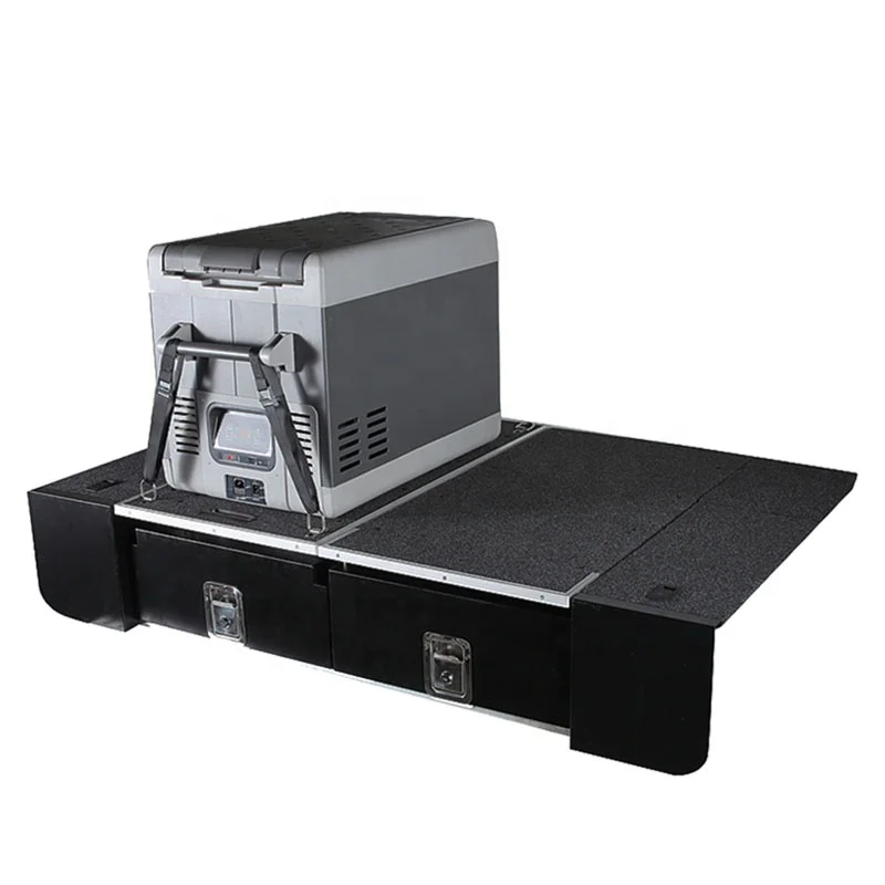 TENZU 4x4 Storage Drawers Car Accessories Interior Decorative Rear Drawer for Patrol Y62/Y61 GU/GQ