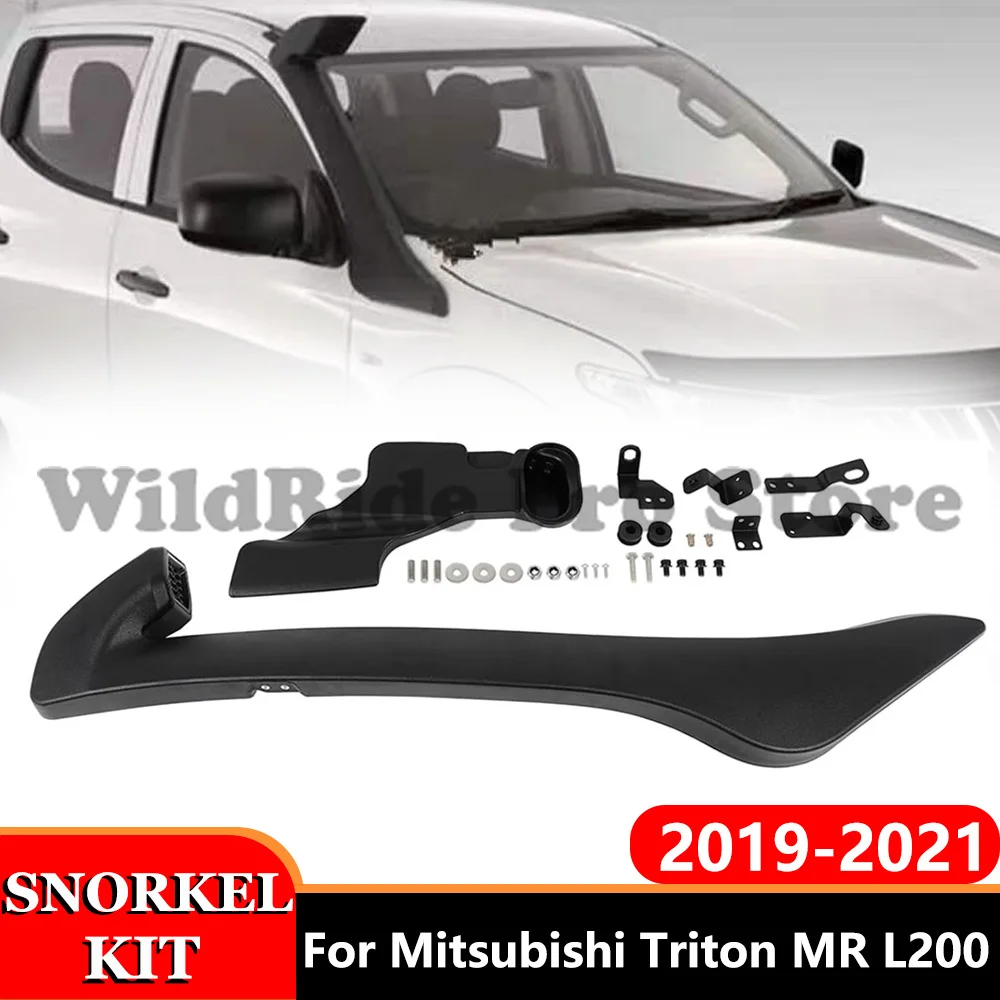 

Off Road Exterior Accessories Air Ram Intake Snorkel For Mitsubishi Triton L200 MR 2019-2021 Snorkels Wading Breath Hose Tube