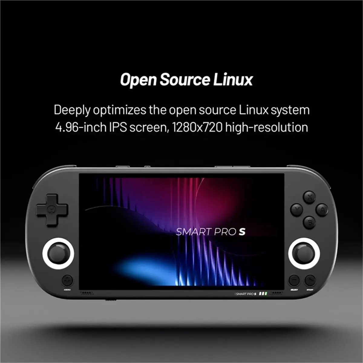 Promotion  Pro S TG5050 Retro Game Console 4.96inch Handheld Game Player 64G Support 30+ Emulators Mini Video Game Console B