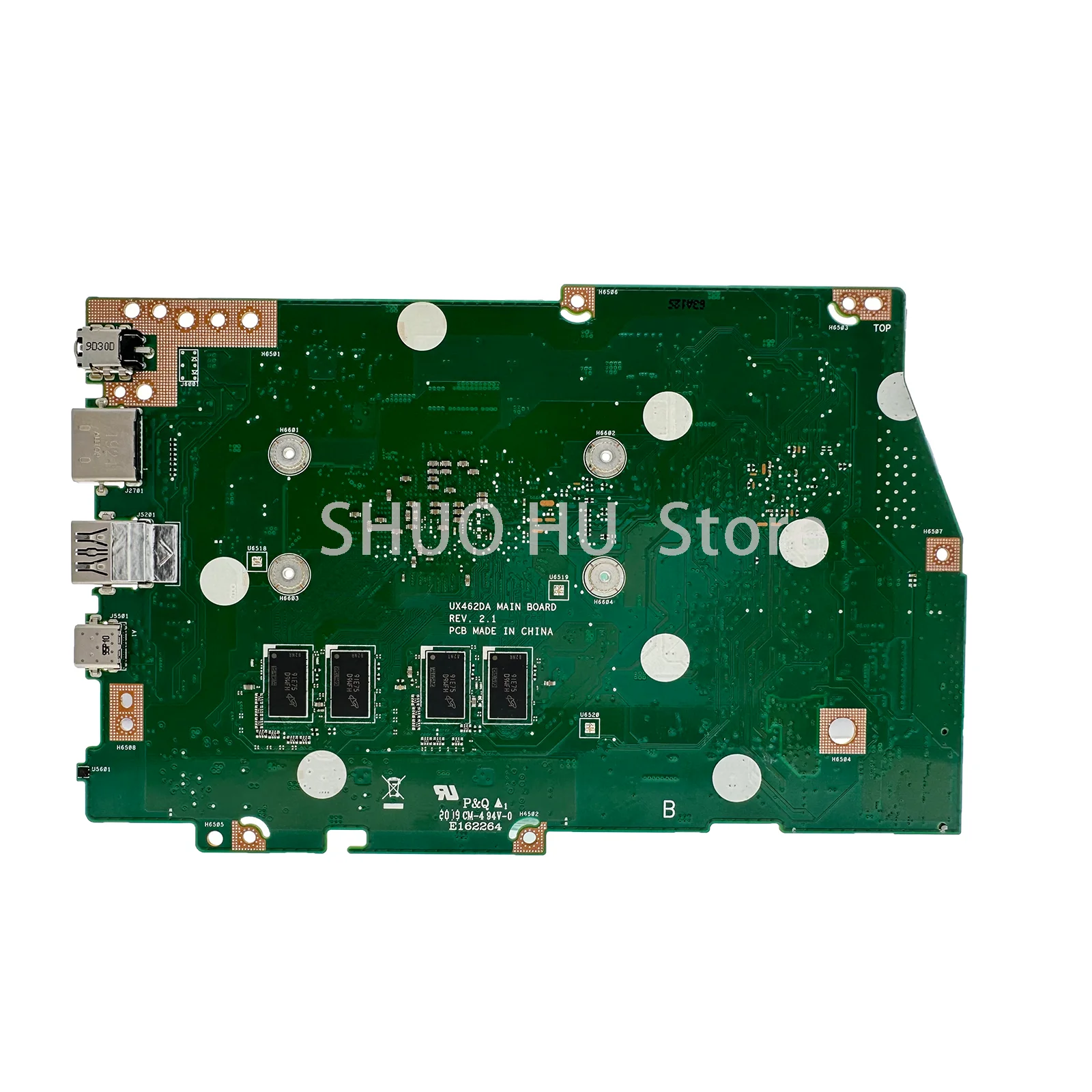 KEFU UX462DA Q406DA Motherboard Für ASUS UX462D UM462DA UM462D Q406D Laptop Mainboard CPU: R3 R5 R7 3th Gen RAM: 8GB 100% Test