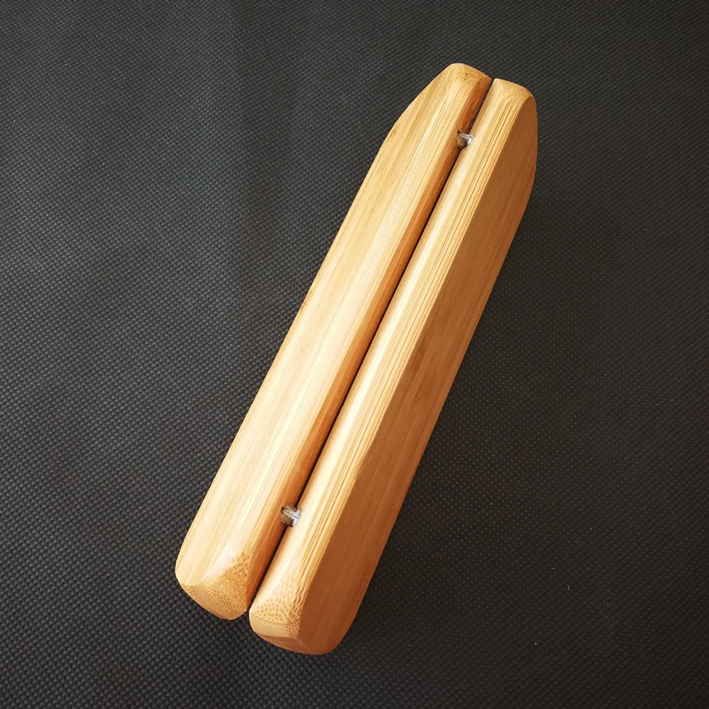 Caixa de lápis de madeira, caneta de bambu, multifuncional, suporte de papelaria para casa, escritório, material de estudo, organizador com dois slots