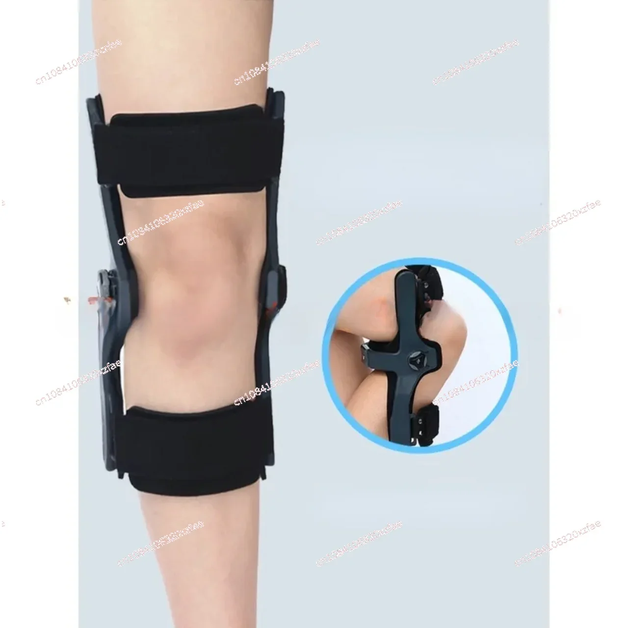 Knee Correction Brace Knee Extension Orthosis Rehabilitation Training Protection Fixed