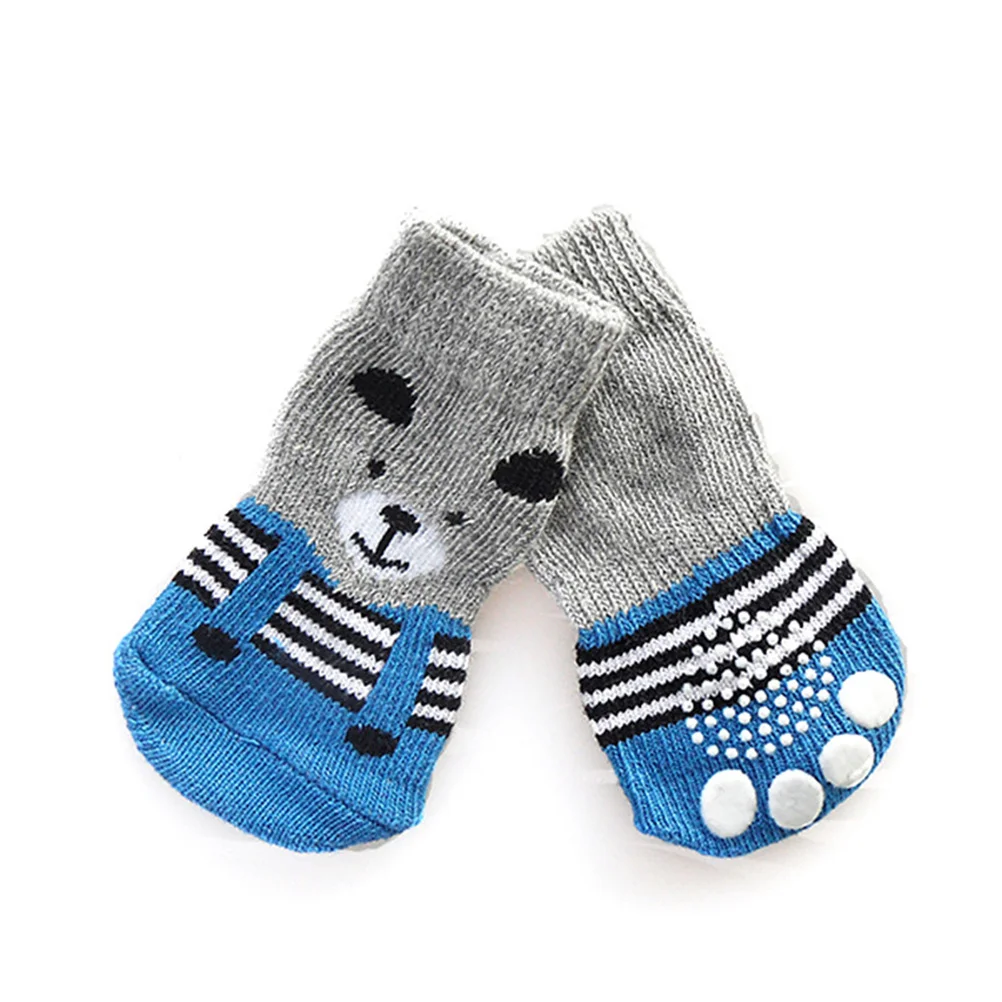 

Dog Pet Cotton For Dogs Non-Slip Waterproof Winter Warmth Small Medium Large Size Puppy Socks Doggie Socks