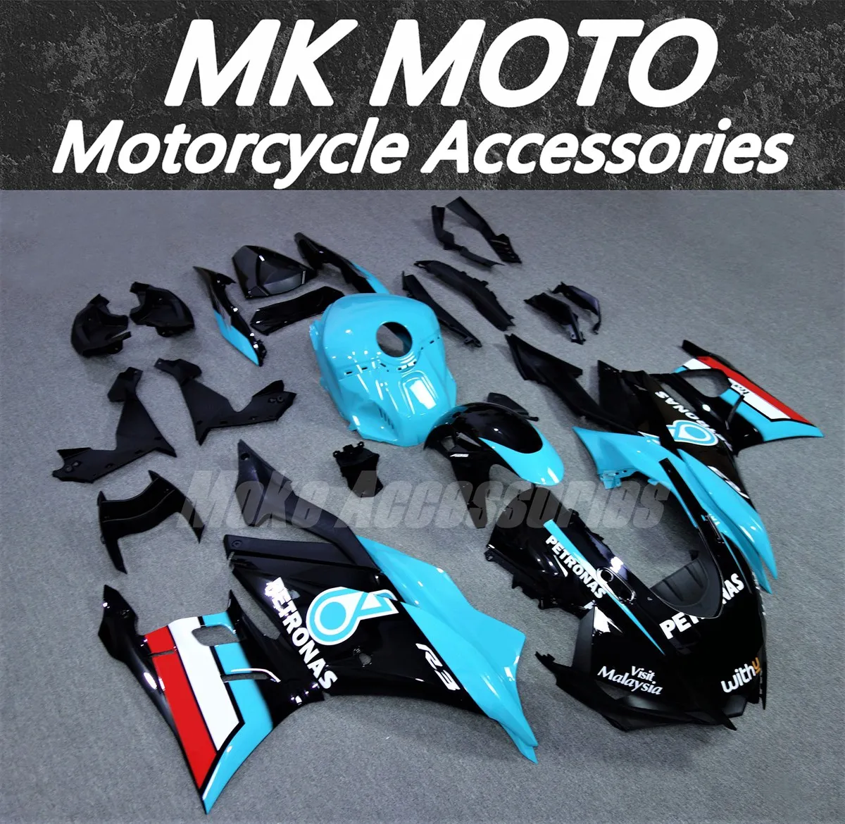 

Fairings Kit Fit For YZF R25 R3 2019 2020 2021 2022 2023 Bodywork set High quality ABS injection New Black White Blue