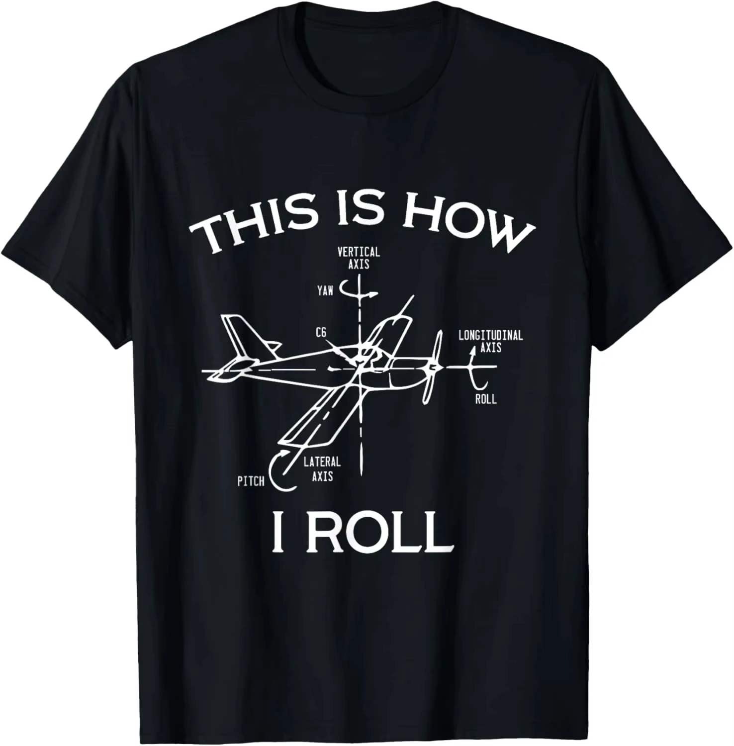 Pilot Flying Airplane Graphic Tee This Is Like A Fun Meme Y2K Casual Summer Streetwear Short Sleeve Aviation Lover T-Shirt