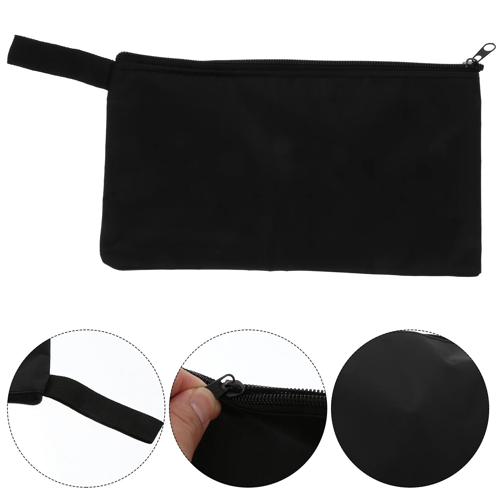 

5pcs Oxford Cloth Tool Bags Durable Waterproof Large Capacity Storage Pouches Zipper Handbags For Tools Ironware Sundries