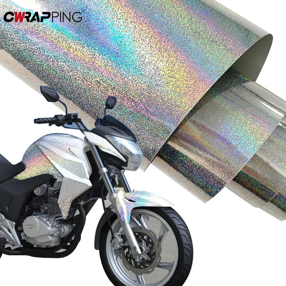 

Motorcycles Laser Point Sticker Waterproof Vehicles Wraping Vinyl Wrap Wrapping Foil Car Film Cover for Motorcycles Accessories