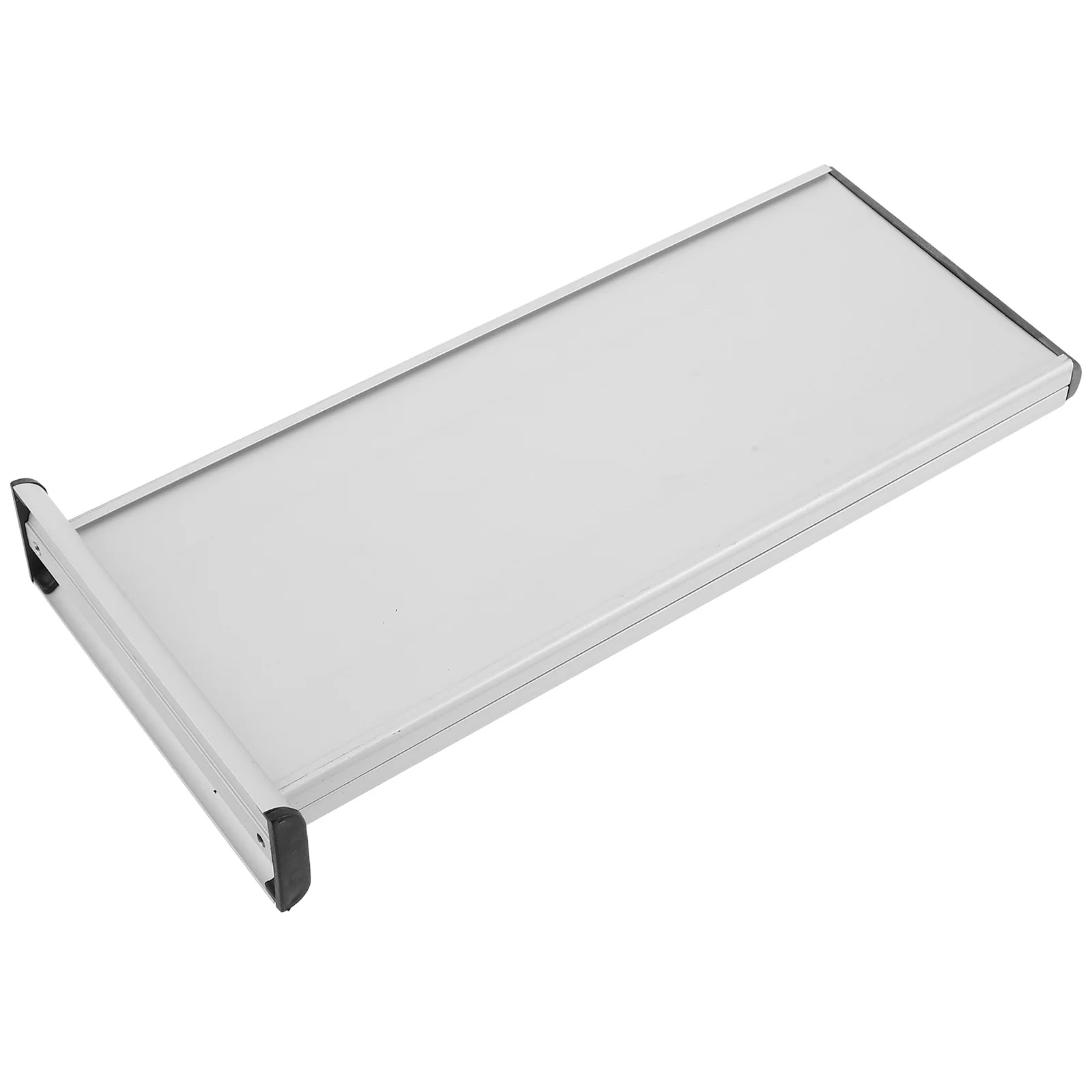 

Aluminum Office Door Name Plate Sign Replaceable Double Sided Blank Nameplate for Hospitals Clinics Institutions Door