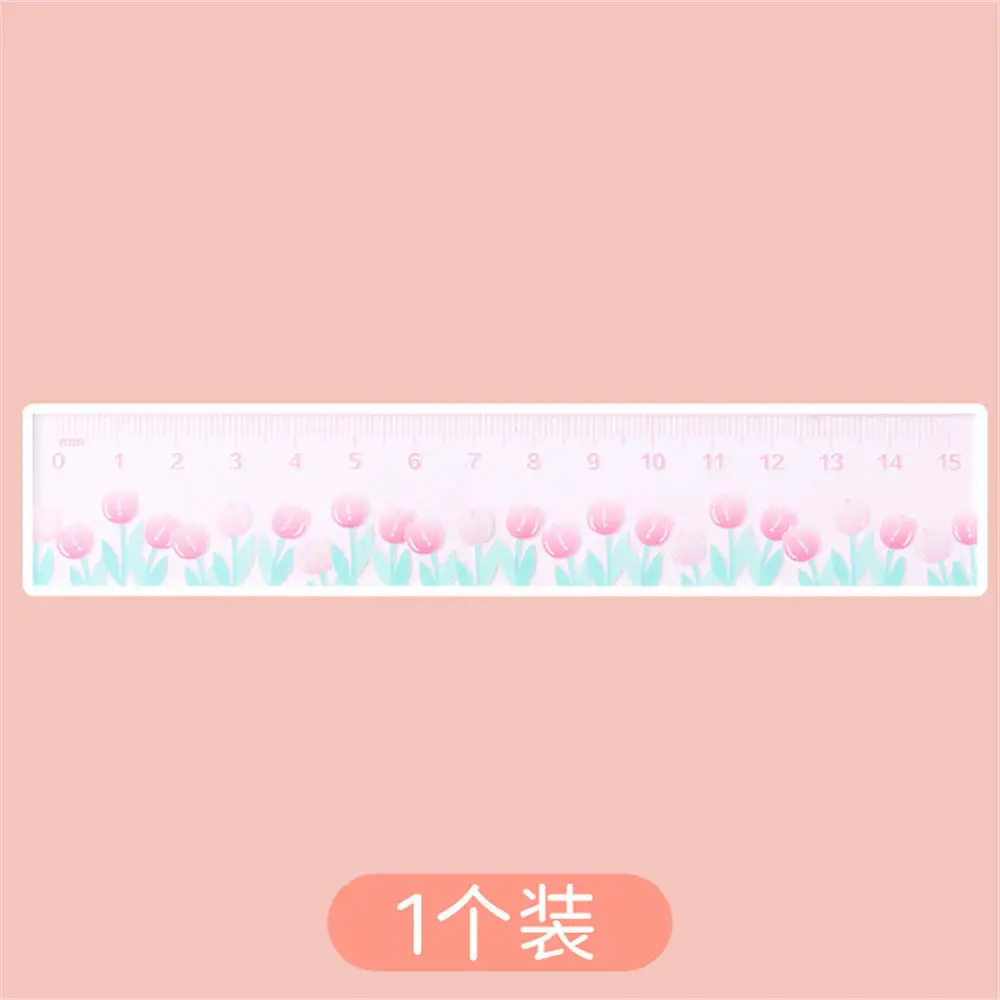 Clear Acrylic Ruler Student Learning Stationery Math Art Lessonstraight Lines Drawing Painting Ruler Back To School Supplies