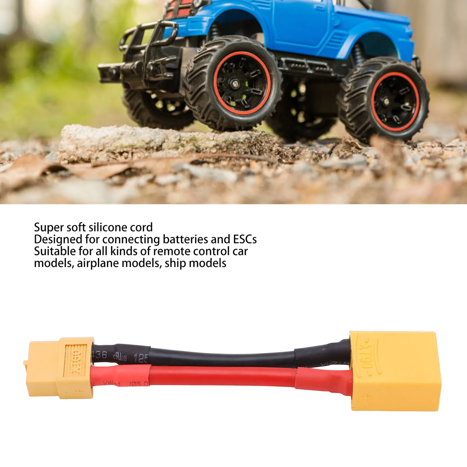 RC Connector Strong Compatibility Reusable XT60 Female Connector   High Current Durability For RC Car Model for Aircraft