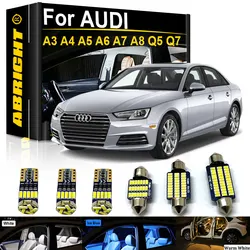 ABRIGHT Canbus LED Interior Light Kit For Audi A3 S3 8L 8P 8V A4 S4 B5 B6 B7 B8 A5 S5 A6 S6 C5 C6 C7 A7 S7 A8 S8 D3 Q5 SQ5 Q7 4L