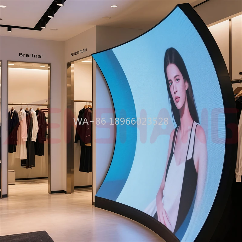 

Маленькие Pixeles интерьерные 3d изогнутые светодиодные панели экрана Publicidad Para Exterior Pantalla Led гибкие для внутренней и наружной рекламы