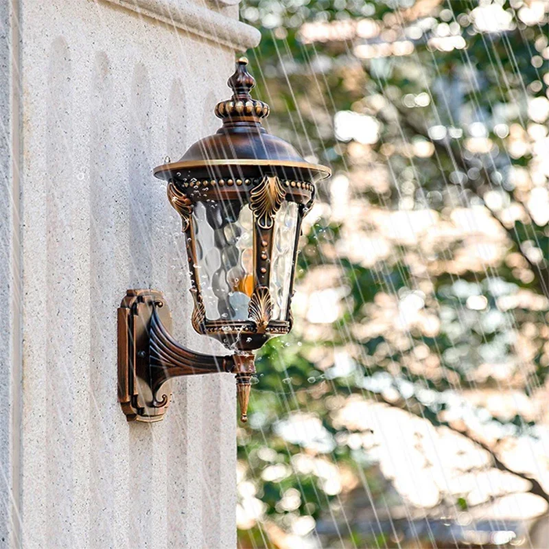 PLLY Contemporary LED Outdoor Wall Lamps Electric Simplicity Waterproof Balcony Hallway Courtyard Villa Gate Hotel