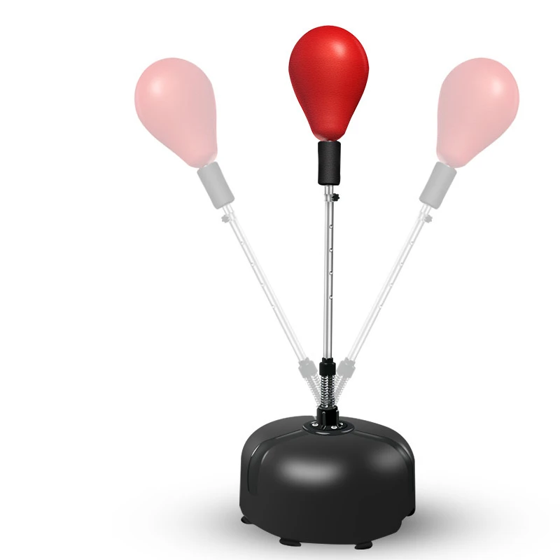 

Boxing Sandbag Ball Toy Bag Speed Bag Stand Set Reflex Punching Bag Free Standing Leather Freestanding Boxing Punching Ball