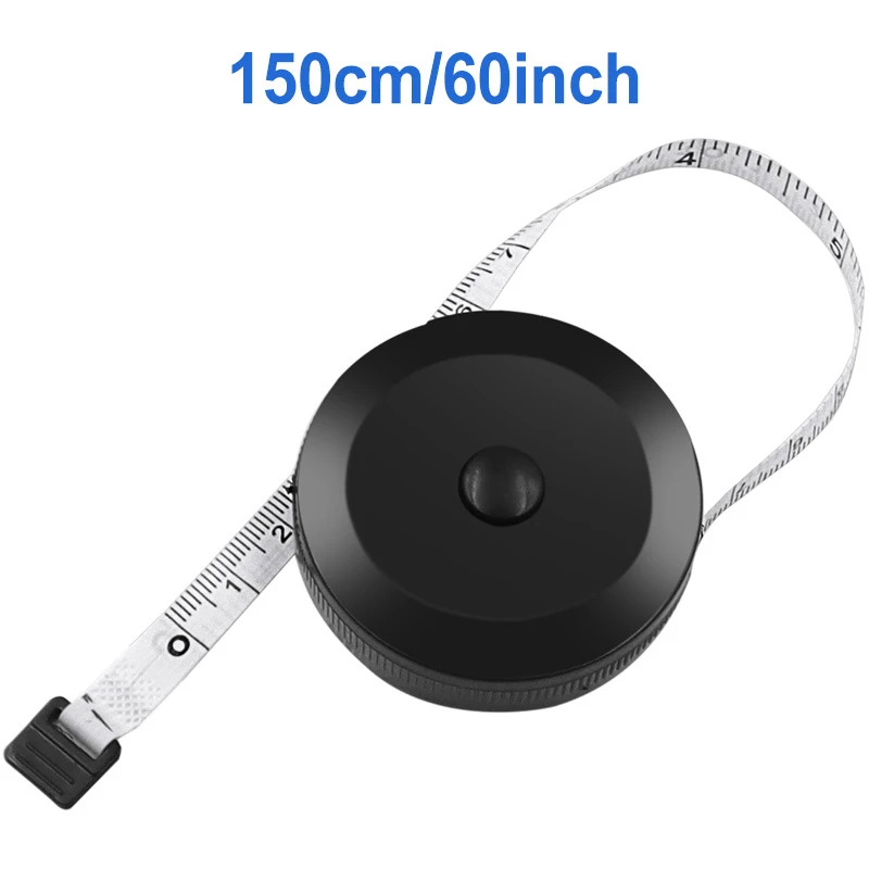 150cm Mini Tape Meter Tape Tailor Ruler Keychain Measuring Tape Clothing Size Tape Measure Portable Sewing Tools Accessory